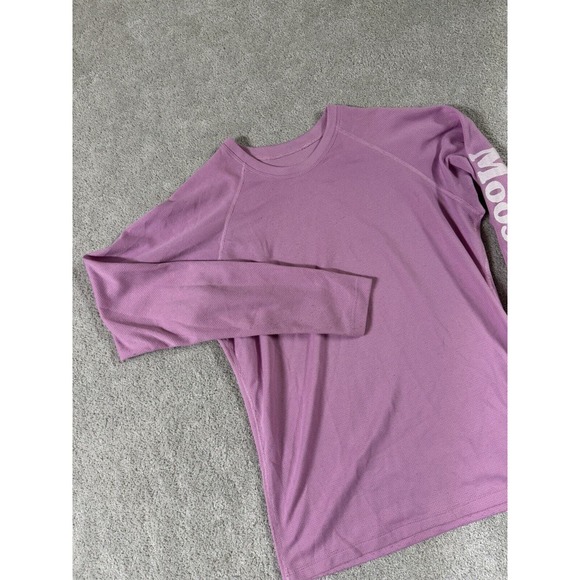 Moosejaw Long Sleeve Waffle Shirt Womens Medium Regular Fit‎ Crew Neck - Picture 1 of 7